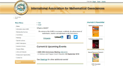 Desktop Screenshot of iamg.org