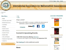 Tablet Screenshot of iamg.org